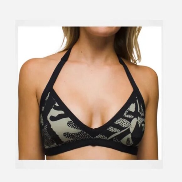 prAna Sunset Scene Triangle Swim Top | Size XL | NWT | UPF 50+ Sustainable Style - Picture 3 of 3